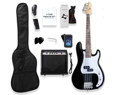 V-TONE PBB46 BK SET komplektas gitarowy gitara basowa