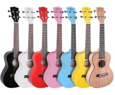 V-TONE UK23 RD akustinė koncertinė ukulelė 23" raudona + dangtelis