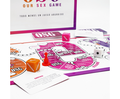 Adult Games OUR SEX GAME Board Game Spanish Edition - Intimate Couples Challenge