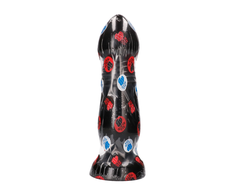All Black All Juodas Champagne-Shaped Intimate Plug 27.5 cm Juodas