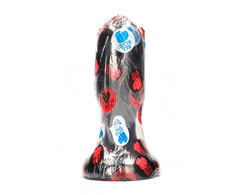 All Black All Juodas Plug Model 19.5 cm - Smooth Textured Anal Priedas