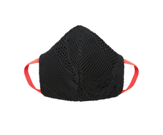 Allure Leg Avenue Cotton Mask with Raudona Elastic Straps, One Size