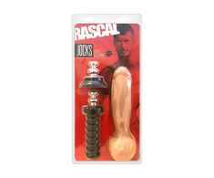 Boneyard Jocks Adam Silicone Model 20cm with Interchangeable Bases - Juodas