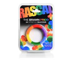 Boneyard Perfect Fit Brawn Pride Silicone Support Ring Rainbow 44.5mm