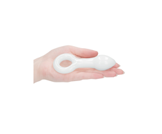 Chrystalino By Shots Sinner Gear Plugger Glass Anal Plug - Anatomical Borosilicate Model