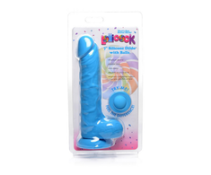 Curve Toys Lollicock Silicone Intimate Model with Base 18 cm - Natural
