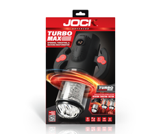 Curve Toys Turbo Max Intimate Machine with Rotating, Thrusting &amp; Suction System - Transparent/Juodas