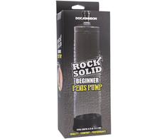 Doc Johnson Rock Solid Beginner Vacuum Enhancement Cylinder Transparent 23 cm