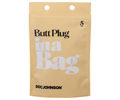 Doc Johnson Classic Smooth Tapered Plug 12 cm Juodas - Ergonomic Shape