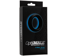 Doc Johnson OptiMALE Silicone Ring 40mm Juodas - Flexible Support Band