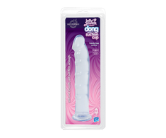 Doc Johnson Jelly Jewels 8" Intimate Model with Suction Cup, Ruby