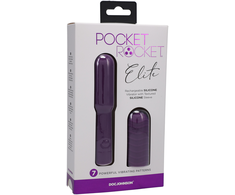 Doc Johnson Elite Mini Intimate Device Rožinė 4cm Rechargeable Silicone