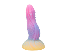 Doc Johnson Fantasy Fuckers Dragon Tongue Glow-in-the-Dark Silicone Model Multicolor