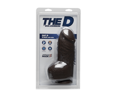Doc Johnson Fat D 8" FIRMSKYN Intimate Model with Suction Cup, rusvai gelsvas