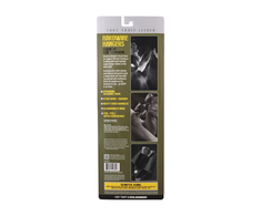 Doc Johnson Hardwire Hangers Juodas/Žalias Advanced Silicone Grip System