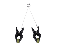 Doc Johnson Hardwire Hangers Juodas/Žalias Advanced Silicone Grip System