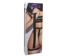 Doc Johnson In Deep Premium Silicone Flexible Intimate Trainer Juodas
