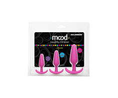 Doc Johnson Mood Naughty 1 Silicone Anal Trainer Set 3pcs Juodas
