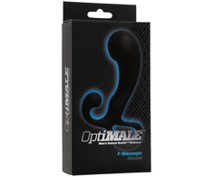 Doc Johnson OptiMALE P-Massager Juodas Silicone Intimate Wellness Device