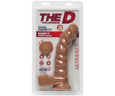 Doc Johnson The D 9” Dual Density ULTRASKYN Intimate Model with Base