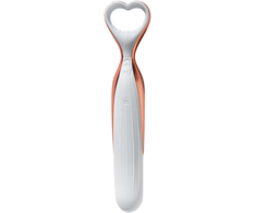 Doc Johnson Rožinė Dame Com Rechargeable Silicone Intimate Device with Storage Case Rožinė