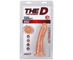 Doc Johnson Slim D ULTRASKYN Dual Density Model with Base 15cm rusvai gelsvas