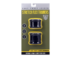 Doc Johnson Stretch Flex Trainers Juodas Silicone Adjustable Set