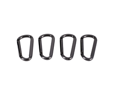 Doc Johnson Tactical Hogtie System Juodas - Silicone &amp; Steel Restraint Set