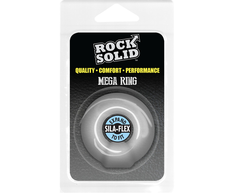 Doc Johnson Rock Solid The Mega Ring Anatomical Silicone Support Ring Juodas