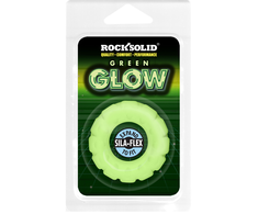 Doc Johnson Oxballs The Tire Intimate Silicone Ring Glow-in-the-Dark, Wide Design