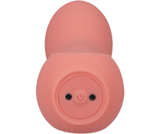 Doc Johnson Zen Rechargeable Silicone G-Spot Vibrator Coral