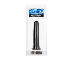 Domestic Partner Arctic Glider Juodas - Flexible Intimate Plug, Medium