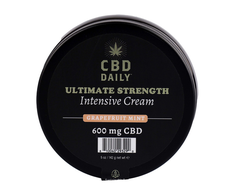 Earthly Body CREAM CBD Daily Intensive Kreminis Grapefruit Mint 142g - Ultimate Strength Formula