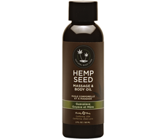 Earthly Body Guavalva Natural Massage Oil 60 ml - Hemp &amp; Vitamin E Blend