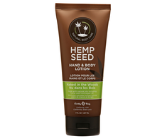 Earthly Body Naked in the Woods Hand &amp; Losjonas kūnui 207ml Hemp &amp; Argan