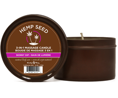 Earthly Body Skinny Dip Massage Candle 170g - maitininantis 3-in-1 Natural Oil Formula
