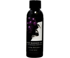 Earthly Body Grape Edible Massage Oil 60ml - maitininantis Spa Formula