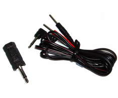 ElectraStim Universal Adapteris Cable Set 2.5mm/3.5mm Jack Connectors