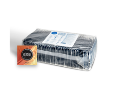 EXS Crazy Cola Flavoured Condoms 100 pcs - Sweet Aroma &amp; Taste, Large Pack