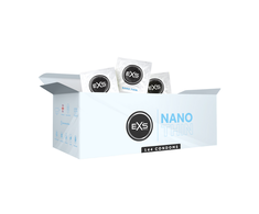 EXS Nano Thin Condoms 144-Pack Ultra-Thin Latex Protection