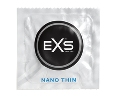 EXS Nano Thin 48-Pack Premium Ultra-Thin Latex Barrier 0.045mm Regular
