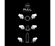 EXS Pull Non-Latex Condoms 6-Pack | Hypoallergenic &amp; Ultra-Thin Design