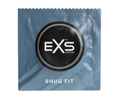 EXS Snug Fit 49mm Premium Latex Condoms 48-Pack Retail Box