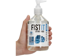 Shots Fist It Extra Thick Vanduo-Based Lubricant 500ml - Long-Lasting Formula