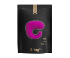 G Vibe Gvibe G-Ring XL Sweet Raspberry - Multifuntional Vibrating Ring, XL Size