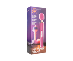 Gc By Shots Satisfyer Power Flower Massage Wand Rožinė 10-Speed Flexible Head