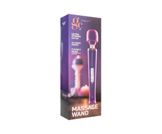 Gc By Shots Shots O-Products Rechargeable Massage Wand 10-Speed Silicone Juodas
