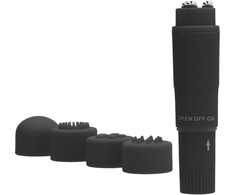 Gc By Shots Soft Touch Mini Pocket Vibe by Shots - 4-Head Compact Massager ABS/PU