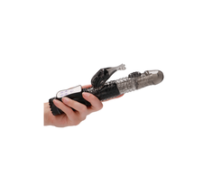 Gc By Shots Mėlyna Shots Vibrating Dolphin Intimate Massager with Rotating Head Mėlyna