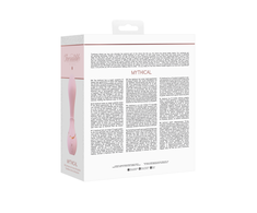 Irresistible By Shots Rožinė Mythical Air Pulse Intimate Device 10-Speed Silicone Rožinė USB Rechargeable